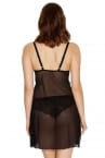 Freya Fancies Chemise Black-thumb Non-wired, non-padded chemise XS-L AA1018-BLK