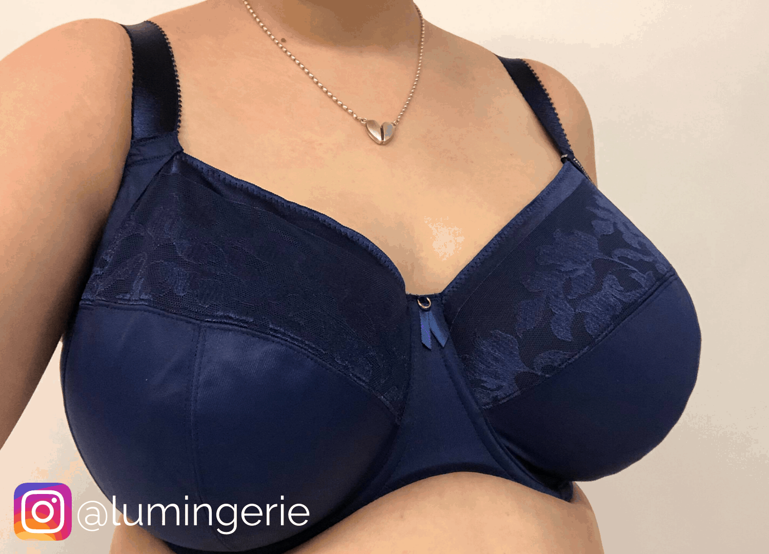 Fantasie Illusion Soft Side Support Bra Navy