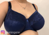 Fantasie Illusion Soft Side Support Bra Navy-thumb Underwired, unpadded side support bra 65-95, D-M FL2982-NAY