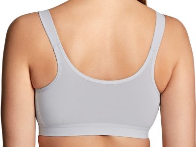 Royce Fearne Comfort Bra Light Grey Non-wired, unpadded full cup front fastening bra 70-95, E-H 1425-GREY