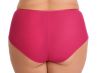 Nessa Felici Midi Brief Raspberry-thumb Normal rise brief with lace at front. 40-52 NO2-RSP