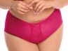 Nessa Felici Midi Brief Raspberry-thumb Normal rise brief with lace at front. 40-52 NO2-RSP