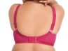 Nessa Felici Soft Comfort Minimizer Bra Raspberry-thumb Underwired non-padded comfort bra. 75-110, D-P N-507-RSP