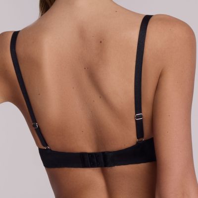 Ava Lingerie Fiesta UW Soft Bra Black Underwired, soft cup bra with double layered cups. 70-100, D-L AV2155-BLK