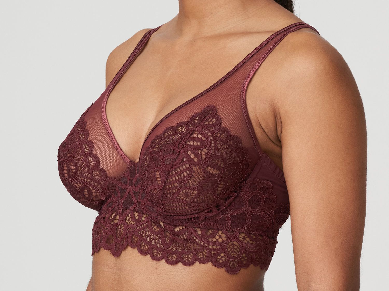 I Do Plunge Longline Bra