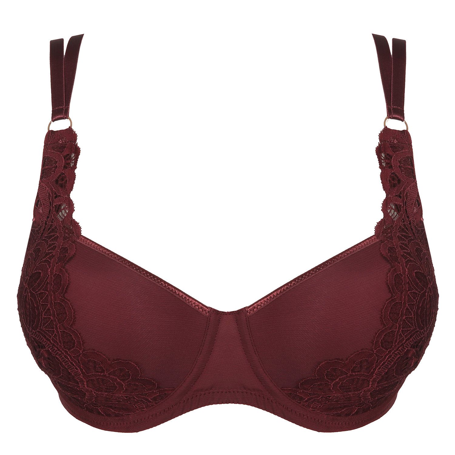 PrimaDonna First Night Padded Balcony Bra Merlot