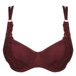 First Night Padded Balcony Bra Merlot