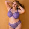 Curvy Kate Flare Full Cup Plunge Bra Amethyst Purple-thumb Underwired, non padded full cup plunge bra in soft mesh. 70-105, E-M CK-087101-AMP