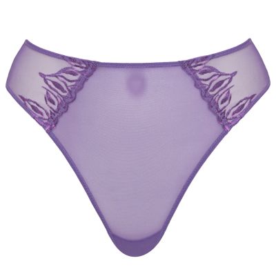 Curvy Kate Flare Deep Thong Amethyst Purple Deep cut brazilian style thong S / 34-36 - 2XL / 50 CK-087207-AMP