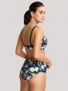 Panache Swimwear Florentine Bandeau Bikini Navy Floral-thumb Underwired, strapless padded bandeau bikini top 65-85 DD-G SW1053-NAV