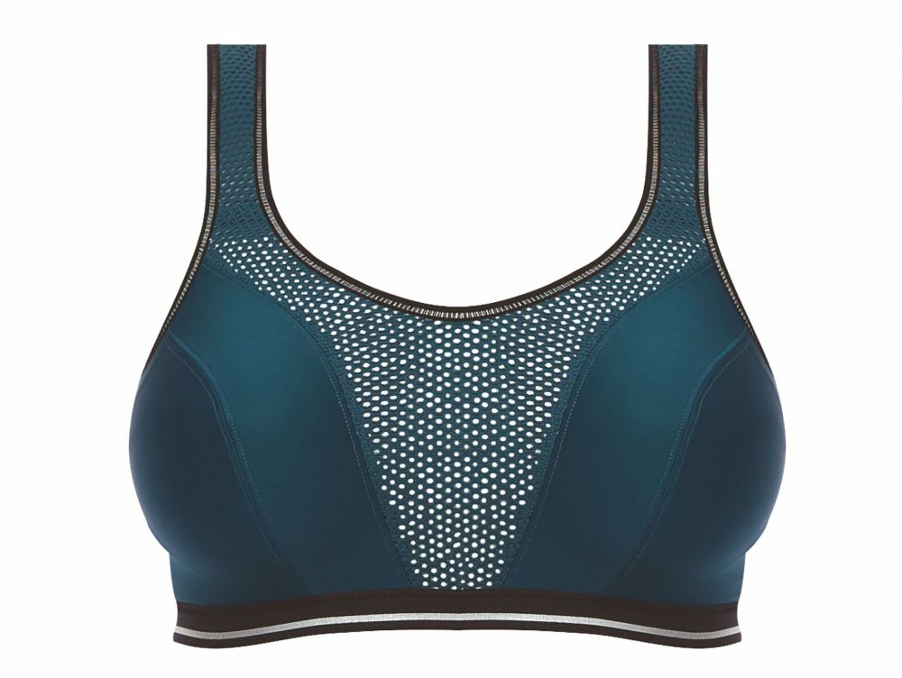 Freya Active Force Soft Cup Crop Top Sports Bra Petrol Lumingerie