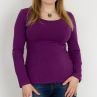Urkye Francuzka Top Long Sleeve Violet-thumb Tailored long sleeve top 36-46, 1/2 & 2/3 BL-019-FIO-AW21
