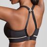 Panache Sport 7344 Freedom NW Non-Padded Sports Bra Black / Chalk-thumb Non-wired, non-padded sports bra with racer back option. 60-90, D-M 7344-BLK/CHK