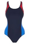 Freya Active Freestyle UW Swimsuit Astral Navy-thumb Underwired swimsuit with built in bra and convertible straps 65-90 D-K AW3969-ASY