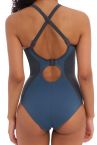 Freya Active Freestyle UW Swimsuit Denim-thumb Underwired swimsuit with built in bra and convertible straps 65-90 D-K AW3969-DEN