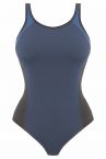 Freya Active Freestyle UW Swimsuit Denim-thumb Underwired swimsuit with built in bra and convertible straps 65-90 D-K AW3969-DEN