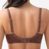 Gorsenia Frida UW Soft Bra - Chocolate-thumb Underwired, non-padded bra mesh bra with embroidery. 70-100, D-M G019