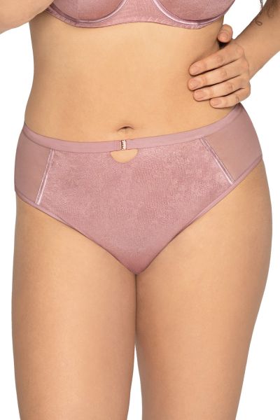 Ava Lingerie Funky Twist Brief Powder Pink  M-3XL F-1961-PINK