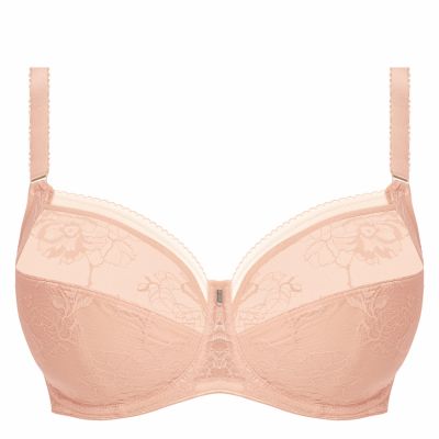 Fantasie Fusion Lace UW Soft Side Support Bra Blush Underwired, unpadded side support bra. 65-90, D-L FL102301-BLH