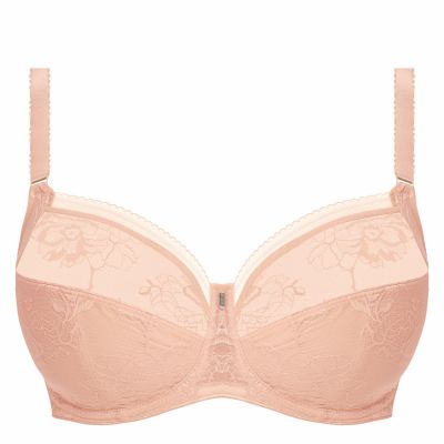 Fantasie Fusion Lace UW Soft Side Support Bra Blush Underwired, unpadded side support bra. 65-90, D-L FL102301-BLH