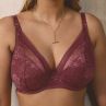 Fantasie Fusion Lace UW Padded Plunge Bra Rosewood-thumb Full cup, half padded plunge bra. 65-85, D-I FL102314-ROW