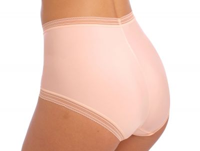 Fantasie Fusion Lace High Waist Brief Blush High Waist brief with light tummy control. XS-2XL FL102352-BLH