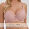Gaia Lingerie Evelyn UW Semi Soft Bra -  Rose Pink-thumb Underwired, semi soft bra. 75-105, D-L BS-1342-ROZ