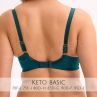 Gaia Lingerie Keto Semi Soft Bra Petrol-thumb Underwired, semi soft bra. 70-105, D-L BS-1134-ZIE