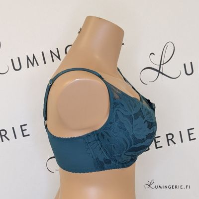 Gaia Lingerie Keto Semi Soft Bra Petrol Underwired, semi soft bra. 70-105, D-L BS-1134-ZIE