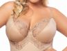 Gorsenia Gala Underwired Body Beige-thumb Body with wired, non-padded bra 75-95, D-H K356-BEZ