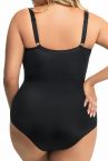 Gorsenia Gala Underwired Body Black-thumb Body with wired, non-padded bra 75-95, D-H K356-CZA