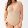 Gorsenia Gala Underwired Body Beige-thumb Body with wired, non-padded bra 75-95, D-H K356-BEZ