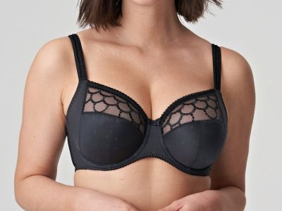PrimaDonna Gamila UW Full Cup Bra Charbon Underwired, non-padded full cup bra 70-110, D-I 0163230-CHB