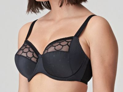 PrimaDonna Gamila UW Full Cup Bra Charbon Underwired, non-padded full cup bra 70-110, D-I 0163230-CHB
