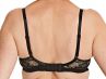 Royce Georgia T-shirt Bra Black-thumb Wirefree, almost full cup style smooth and seamfree t-shirt bra with bilateral pockets 70-95, D-FF 886P-BLK