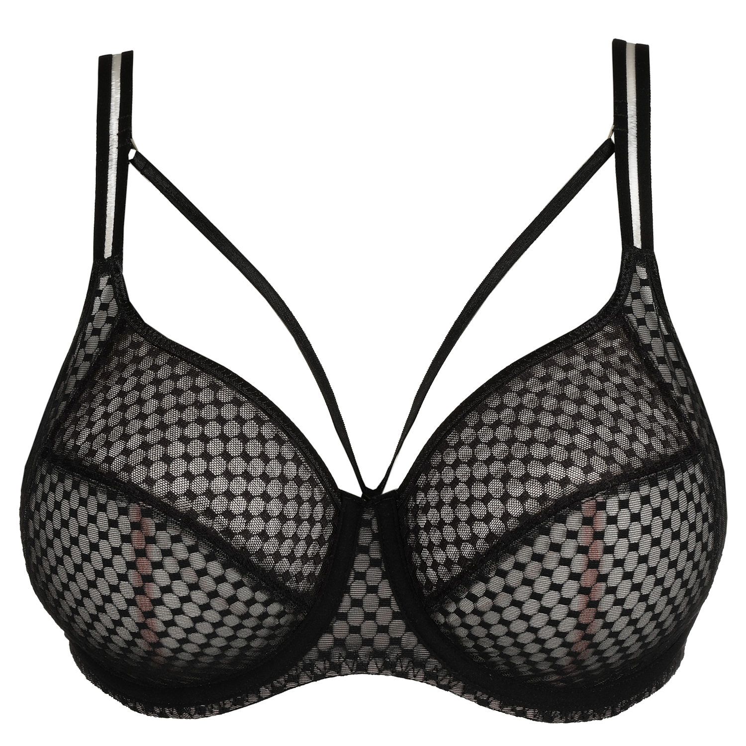 PrimaDonna Glass Beach Full Cup Bra Black  Lumingerie bras and underwear  for big busts