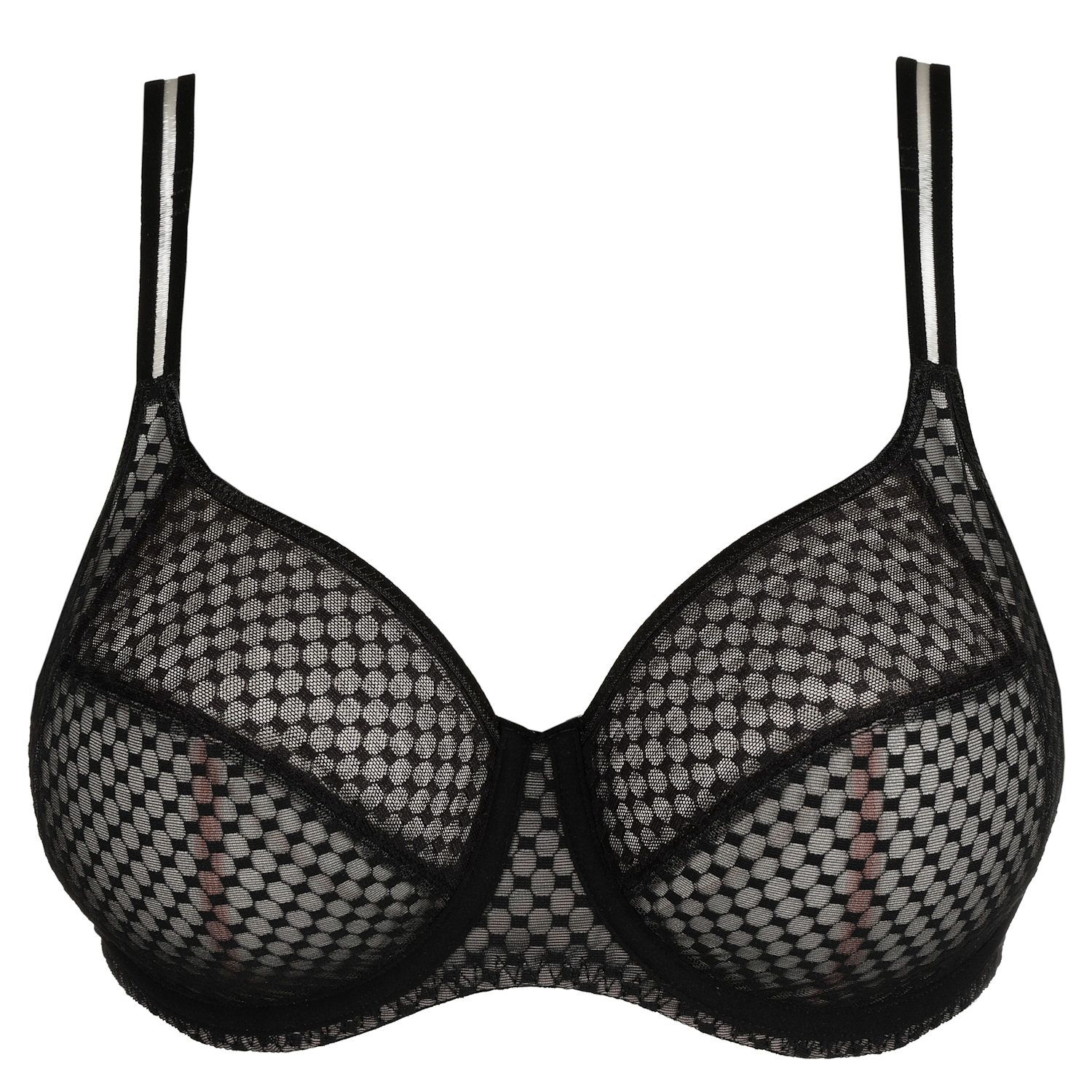 PrimaDonna Glass Beach Full Cup Bra Black  Lumingerie bras and underwear  for big busts