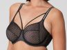 PrimaDonna Glass Beach Full Cup Bra Black-thumb Underwired, non-padded full cup mesh bra. 70-100, D-H 0142350-ZWA