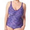 Plaisir Glow UW Swimsuit Purple Beach-thumb Swimsuit with built-in underwired cups. 42-56, C-H T0029-22/PUR