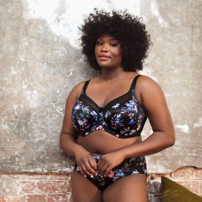 Goddess Kayla UW Banded Bra Paradise Underwired, non-padded banded bra 75-105, E-N GD6162-PAR