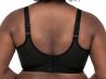 Goddess Goddess Sport Non-Wired Bra Black Snake-thumb Non-wired, non-padded sports bra 75-100, G-N GD6912-BSN