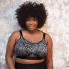 Goddess Goddess Sport Non-Wired Bra Black Snake-thumb Non-wired, non-padded sports bra 75-100, G-N GD6912-BSN