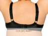 Gaia Lingerie Goldie Semi Soft Bra Black-thumb Underwired, semi soft bra 70-105, D-L BS-899-CZA