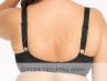 Gaia Lingerie Goldie Nouveau Semi Soft Bra Black-thumb Underwired, semi soft bra 65-105, D-L BS-899-CZ2