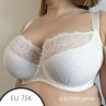 Gorsenia Blanka Half Padded Bra Ecru-thumb Underwired, half-padded bra 65-100, D-K K357-ECR