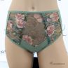 Gorsenia Delaila Briefs Green Floral-thumb Midi briefs with medium high waist. L/40 - 4XL/48 K940-ZIE