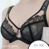 Gorsenia Lauren Soft Bra Black-thumb Underwired, non-padded full cup bra 65-95, D-M K740-BLK