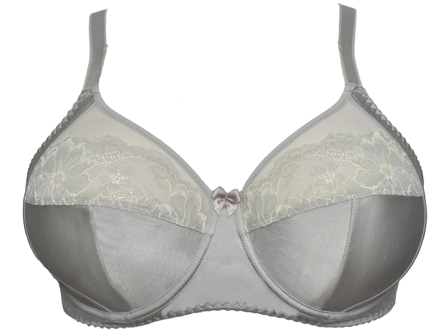 Plaisir Grace Full Cup Bra Silvery  Lumingerie bras and underwear for big  busts