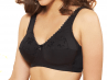 Royce Grace Bra Wirefree Black-thumb Wirefree and unpadded full cup bra 75-90 D-FF 513-BLK