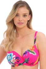 Halkidiki Gathered UW Full Cup Bikini Top Orchid